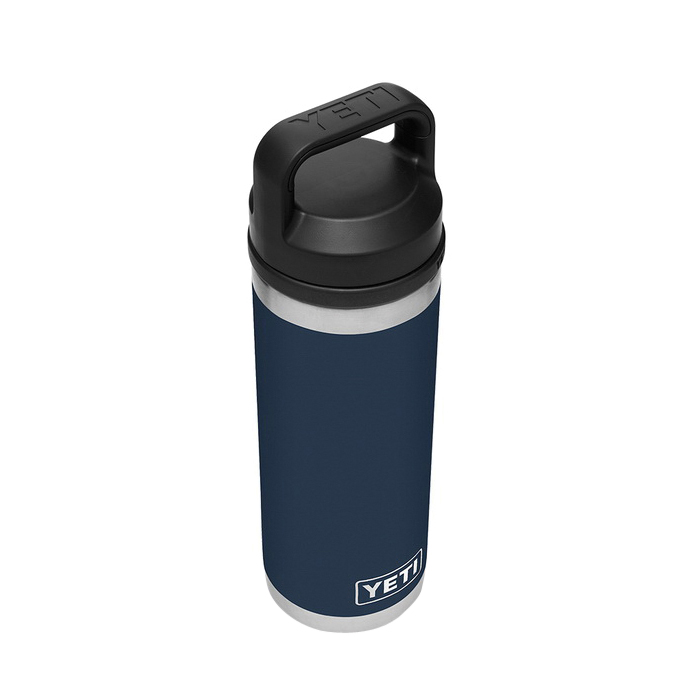 Yeti Rambler Series 21071060021 Water Bottle with Chug Cap, 18 oz, Stainless Steel, Navy - 3