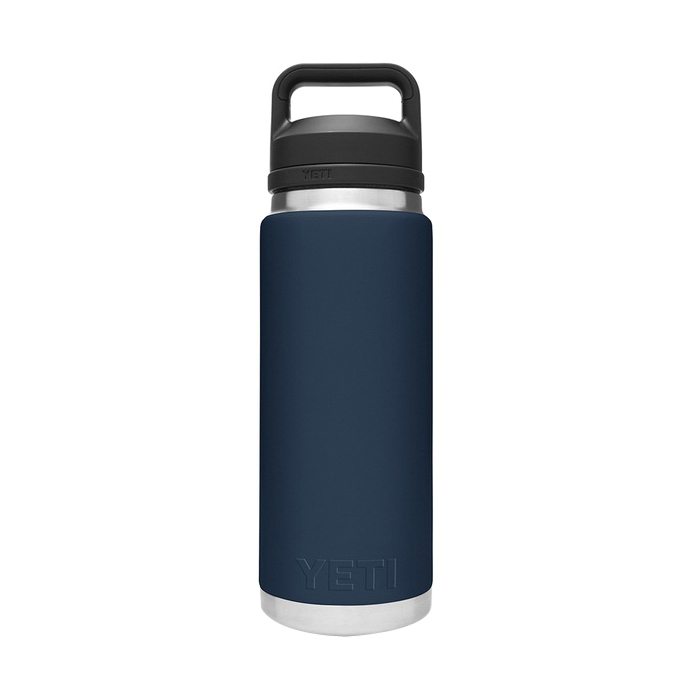 Yeti Rambler Series 21071200021 Water Bottle with Chug Cap, 26 oz, Stainless Steel, Navy - 2