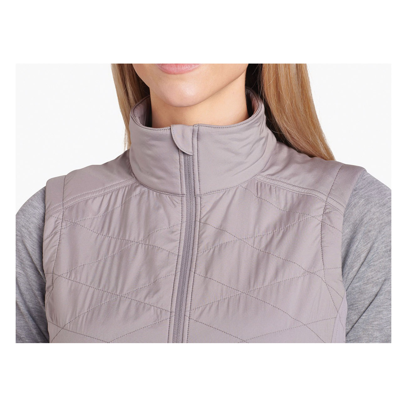 Kuhl THE ONE Series 2189-RV-L Insulated Vest, L, Nylon/Polyester/Spandex, Raven, Drawcord, Zipper - 3