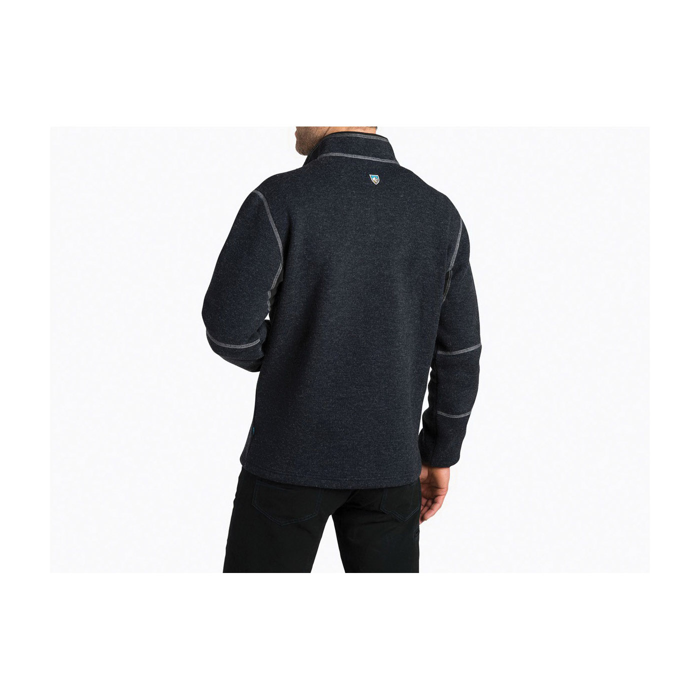 Kuhl THOR Series 3082-L-PB Sweater, L, 42 to 43 in Chest, Nylon/Polyester/Wool, Pirate Blue - 2