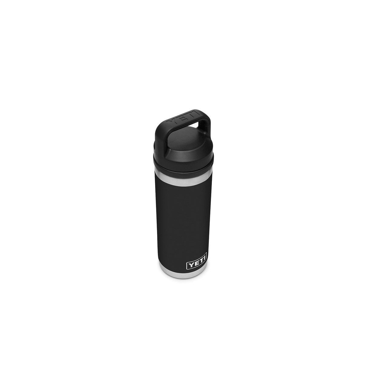 Yeti Rambler Series 21071060018 Water Bottle with Chug Cap, 18 oz, Stainless Steel, Black - 4