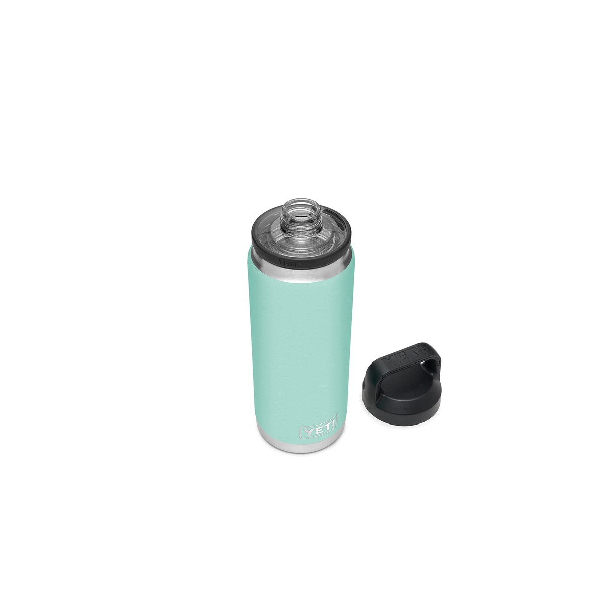 Yeti Rambler Series 21071060019 Water Bottle with Chug Cap, 18 oz, Stainless Steel, Seafoam - 3
