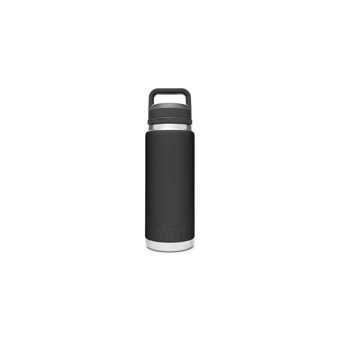 Yeti Rambler Series 21071200018 Water Bottle with Chug Cap, 26 oz, Stainless Steel, Black - 2