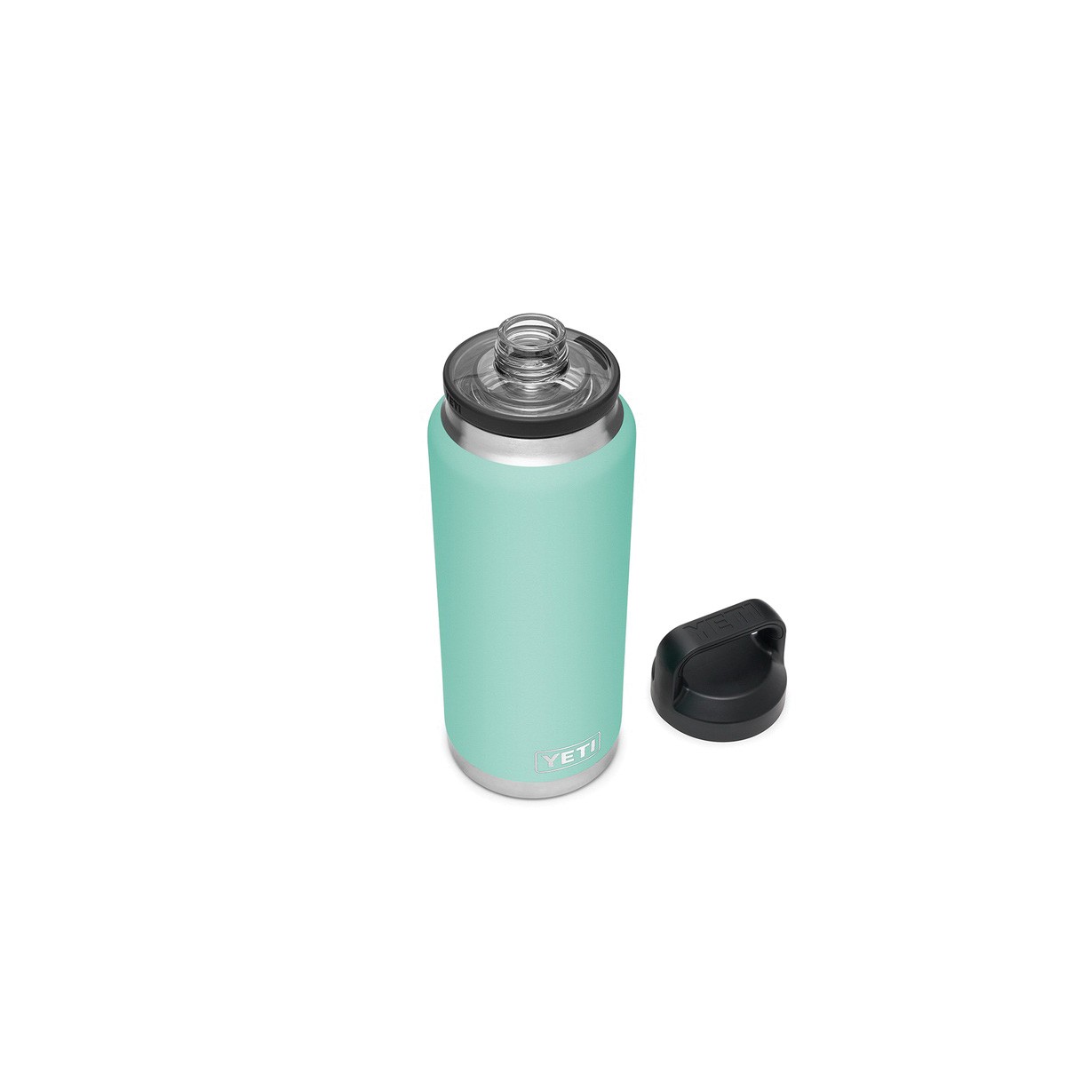 Yeti Rambler Series 21071200019 Water Bottle with Chug Cap, 26 oz, Stainless Steel, Seafoam - 3
