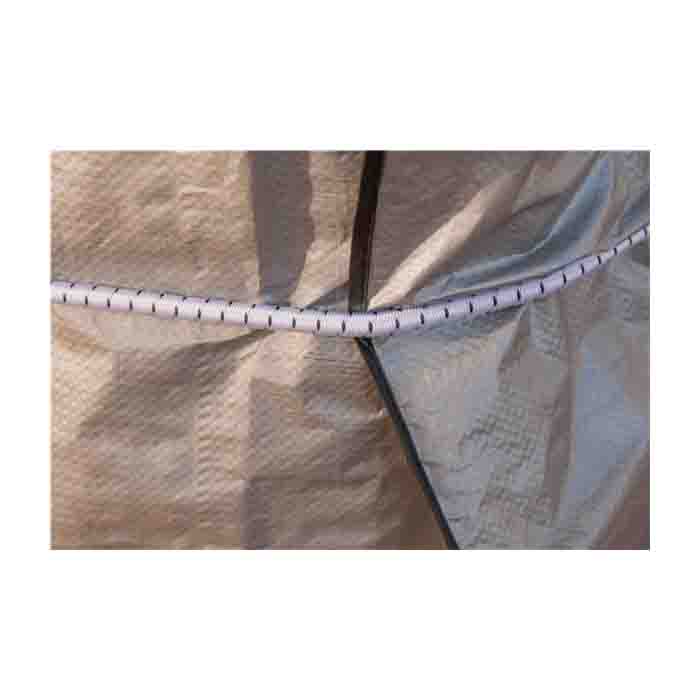 Keeper 06170 Bungee Cord Reel, 5/32 in Dia, 300 ft L, Rubber, White - 3