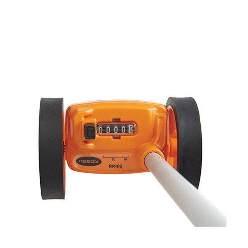 Keson RR182 Measuring Wheel, 10,000 ft, 4 in Wheel, ABS, Orange - 3