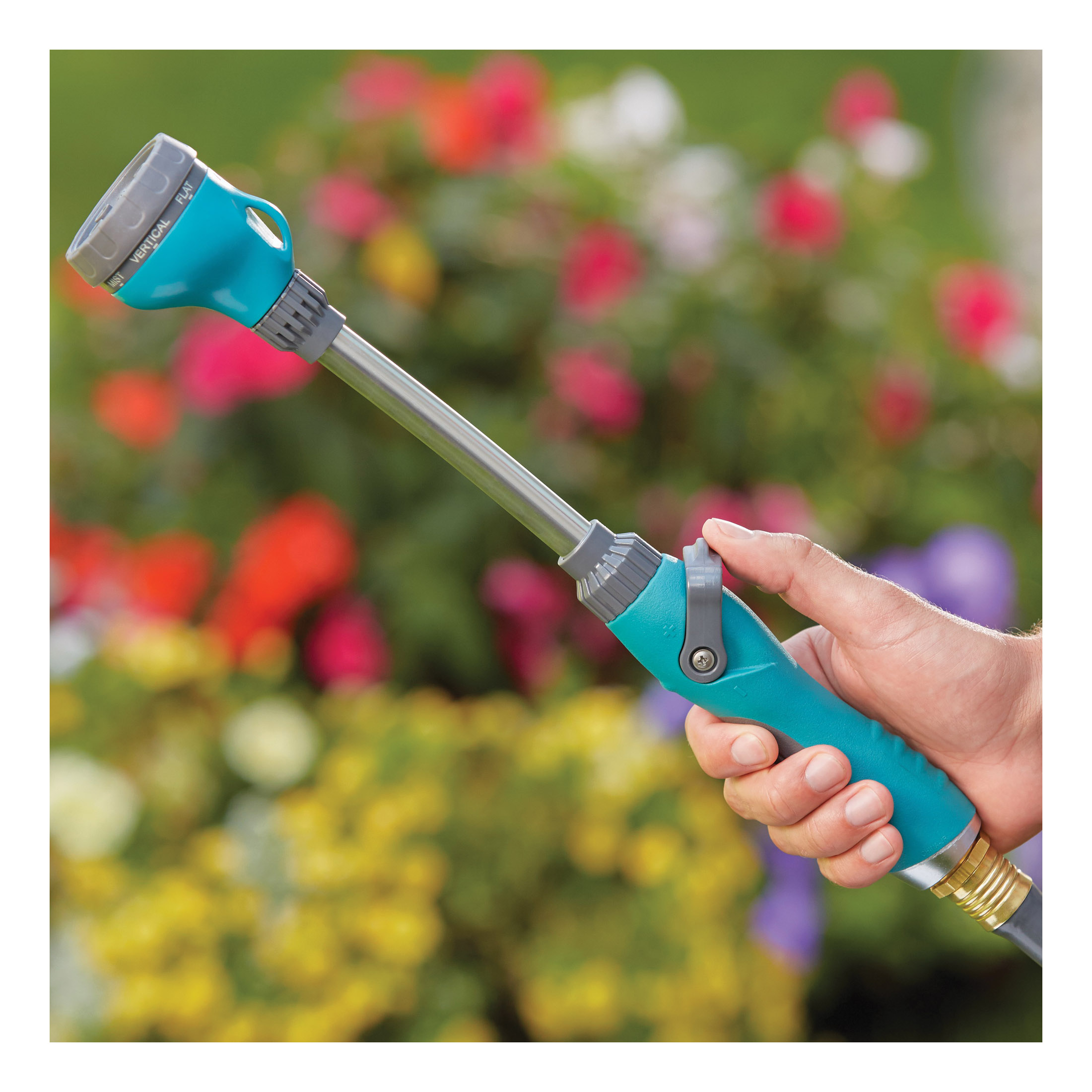 Gilmour 820172-1001 Watering Wand, 8-Spray Pattern, Zinc, 15-1/4 in L Wand - 2