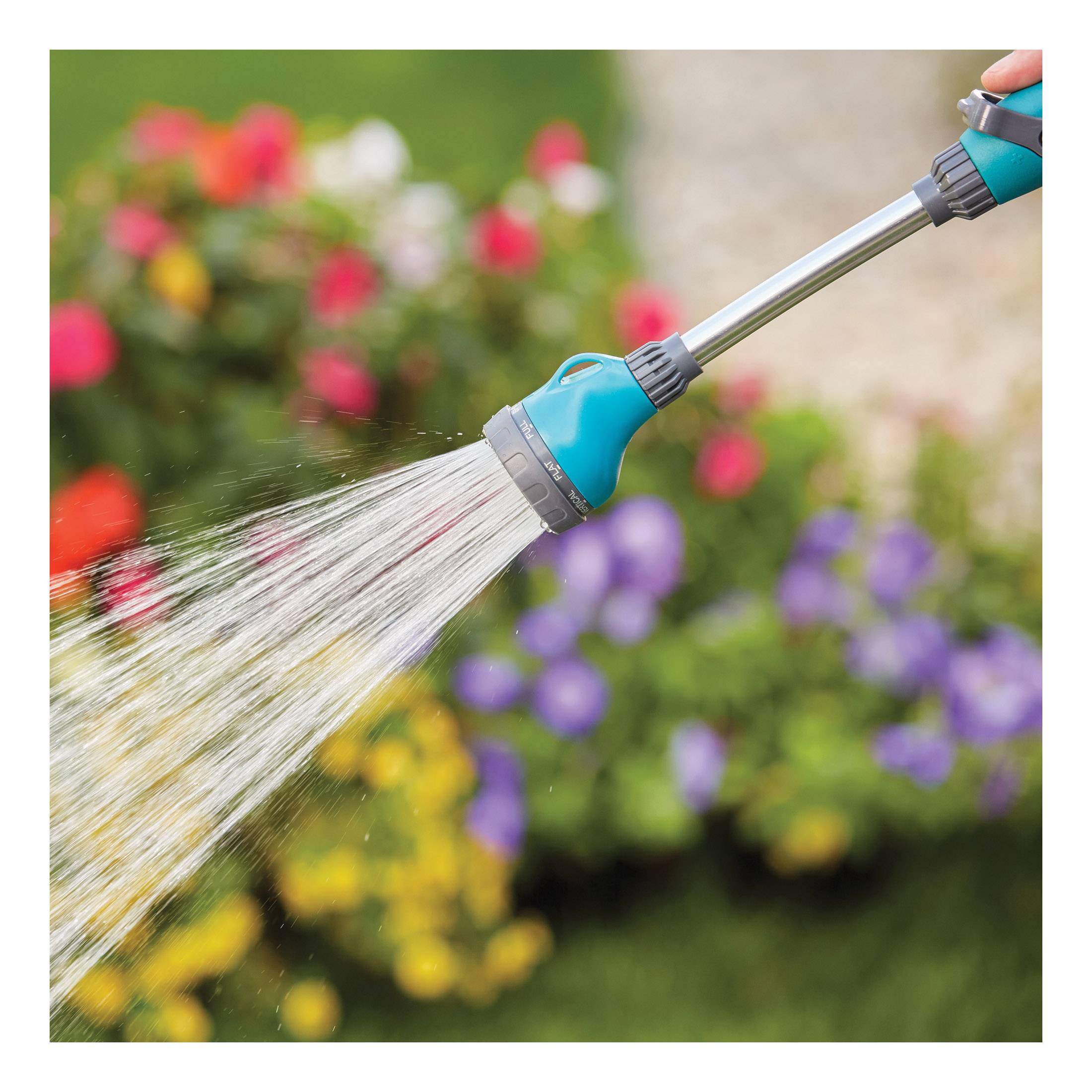 Gilmour 820172-1001 Watering Wand, 8-Spray Pattern, Zinc, 15-1/4 in L Wand - 3