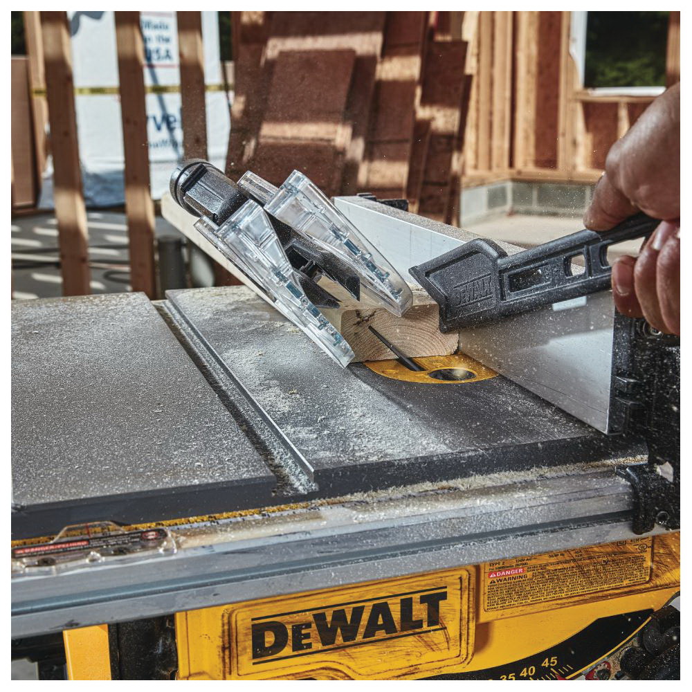 DEWALT DWE7485 Compact Jobsite Table Saw, 120 VAC, 15 A, 8-1/4 in Dia Blade, 5/8 in Arbor, 24-1/2 in Rip Capacity Right - 5