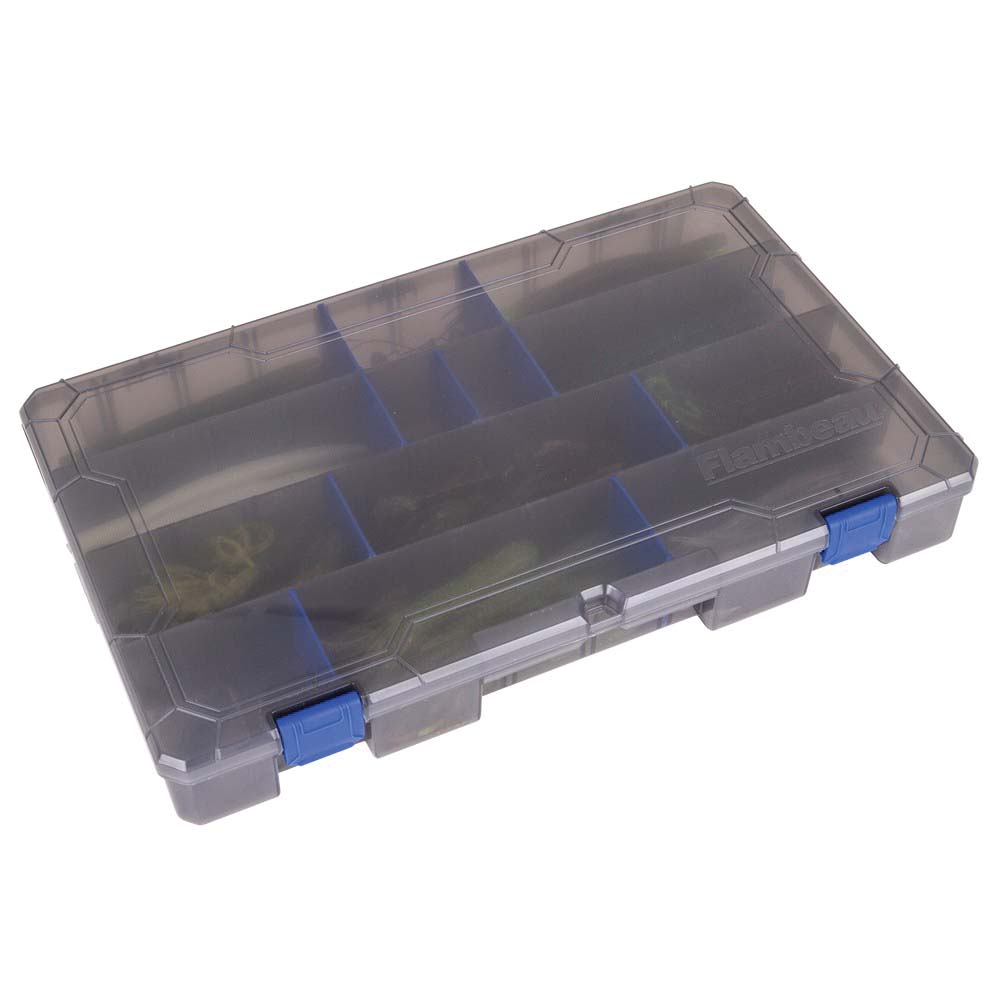 Tuff Tainers ZERUST MAX Series 5007ZM Utility Box, 9-1/8 in W, 2 in D, 36-Compartment, Smoke Gray - 2