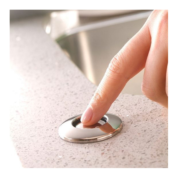 InSinkErator STS-OOSN Disposer Control Switch, Chrome-Plated, Dual Outlet Switch, 120 V - 2