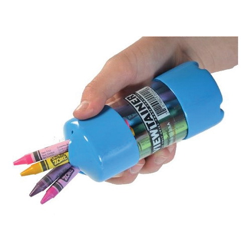 Viewtainer Standard CC24-2 Series Container, Green, 2 in L, 2 in W, 4 in H, Plastic - 1