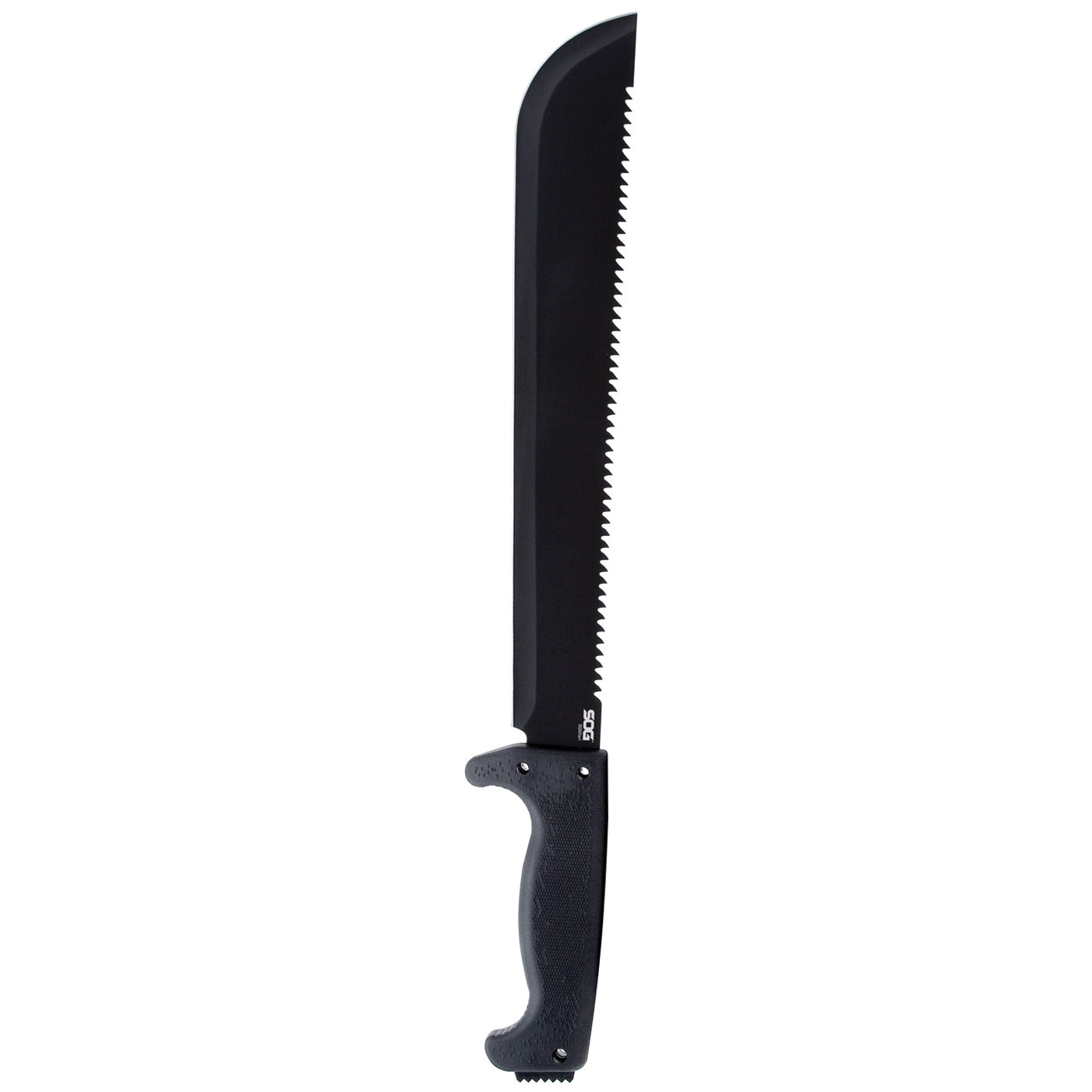 SOG MC01-N Machete, 13 in OAL, HCS Blade, Dual-Edged Blade, Rubber Handle - 3