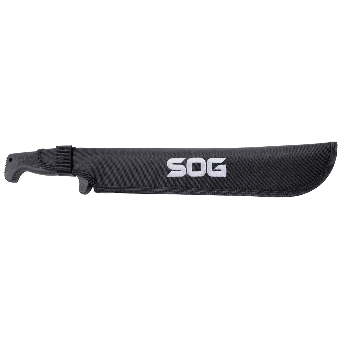 SOG MC01-N Machete, 13 in OAL, HCS Blade, Dual-Edged Blade, Rubber Handle - 5