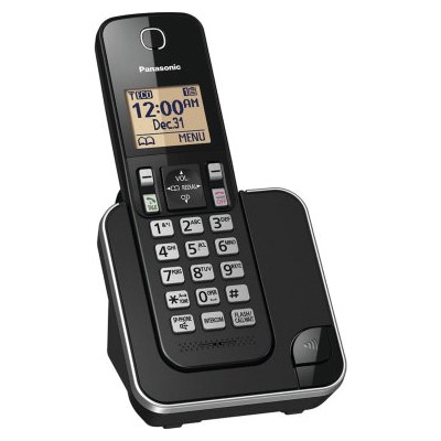 Petra PANKXTGC350B Expandable Phone System, 1-Line, 50 Numbers Caller ID History, Backlit Display, NiMH Battery - 2