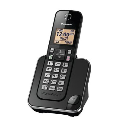 Petra PANKXTGC350B Expandable Phone System, 1-Line, 50 Numbers Caller ID History, Backlit Display, NiMH Battery - 3