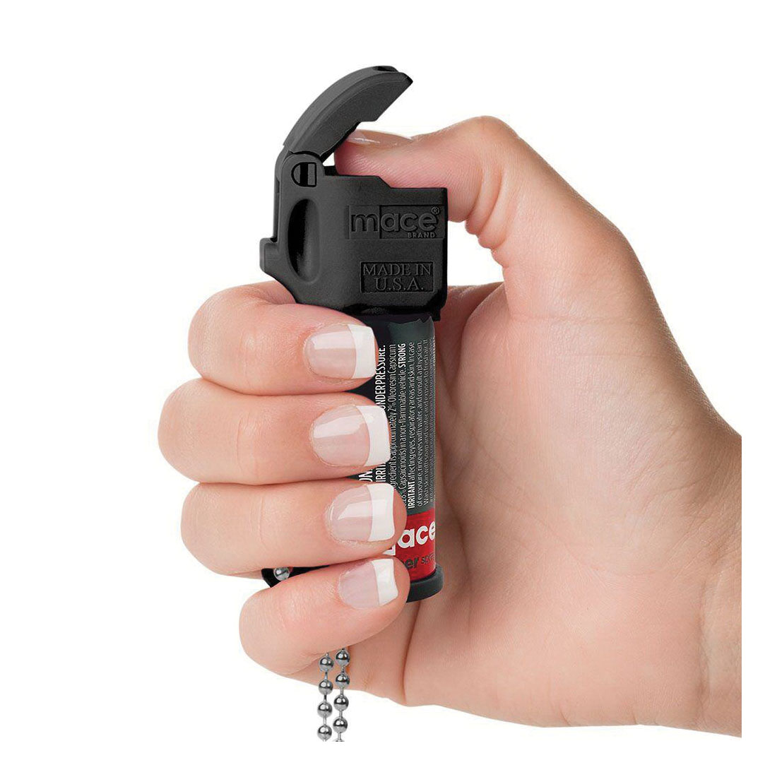 Mace 80745 Pocket Pepper Spray, 11 g, Compositions: OC Pepper, UV Detection Dye - 2