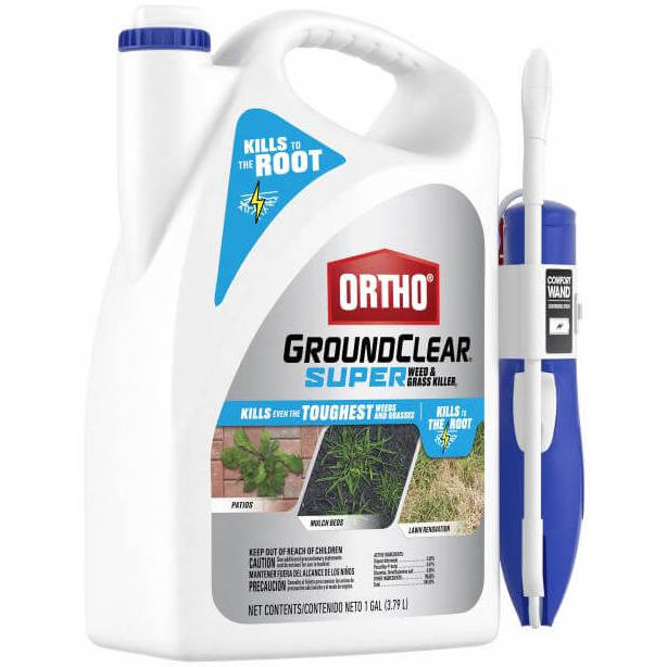 Ortho 4652705 Super Weed and Grass Killer, Liquid, Light Yellow, 1 gal Jug - 4