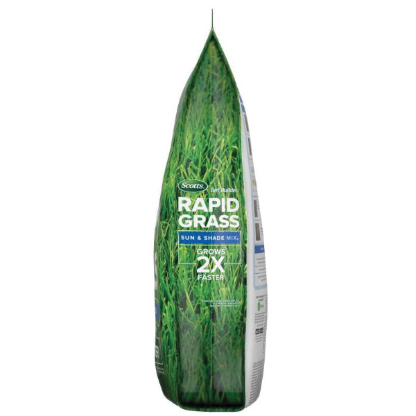 Scotts Turf Builder Rapid Grass Mixed Sun or Shade Grass Seed and Fertilizer 5.6 lb - 4