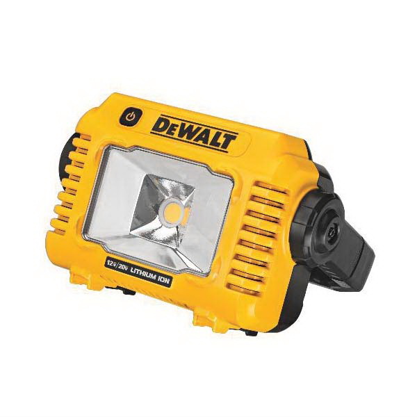 DEWALT DCL077B Cordless Compact Task Light, Lithium-Ion Battery, LED Lamp, 2000 Lumens, Black/Yellow - 2