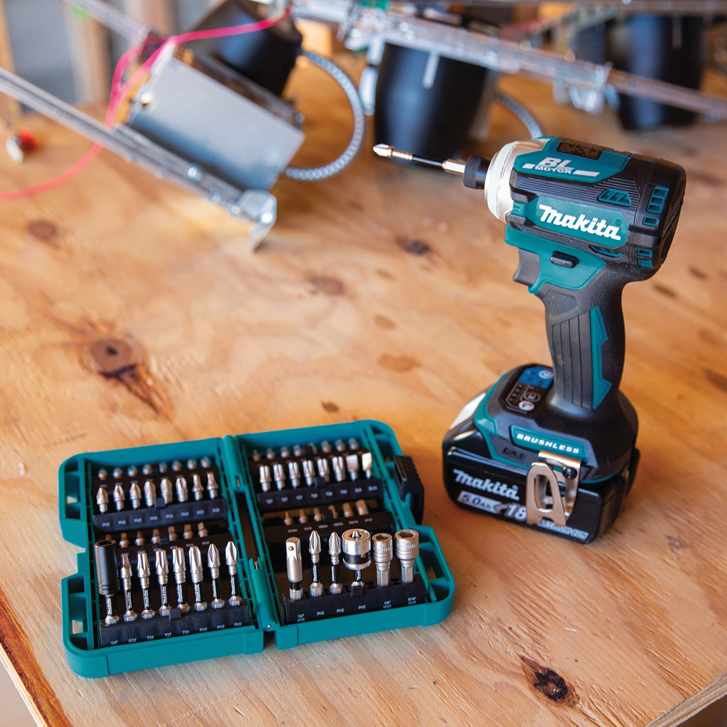 Makita Impact XPS E-01644 Impact Bit Set, 60-Piece, Steel - 5