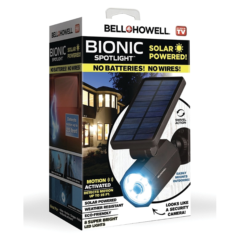 Bell+Howell 2963 Bionic Spotlight, 5-Lamp, LED Lamp, Black - 1