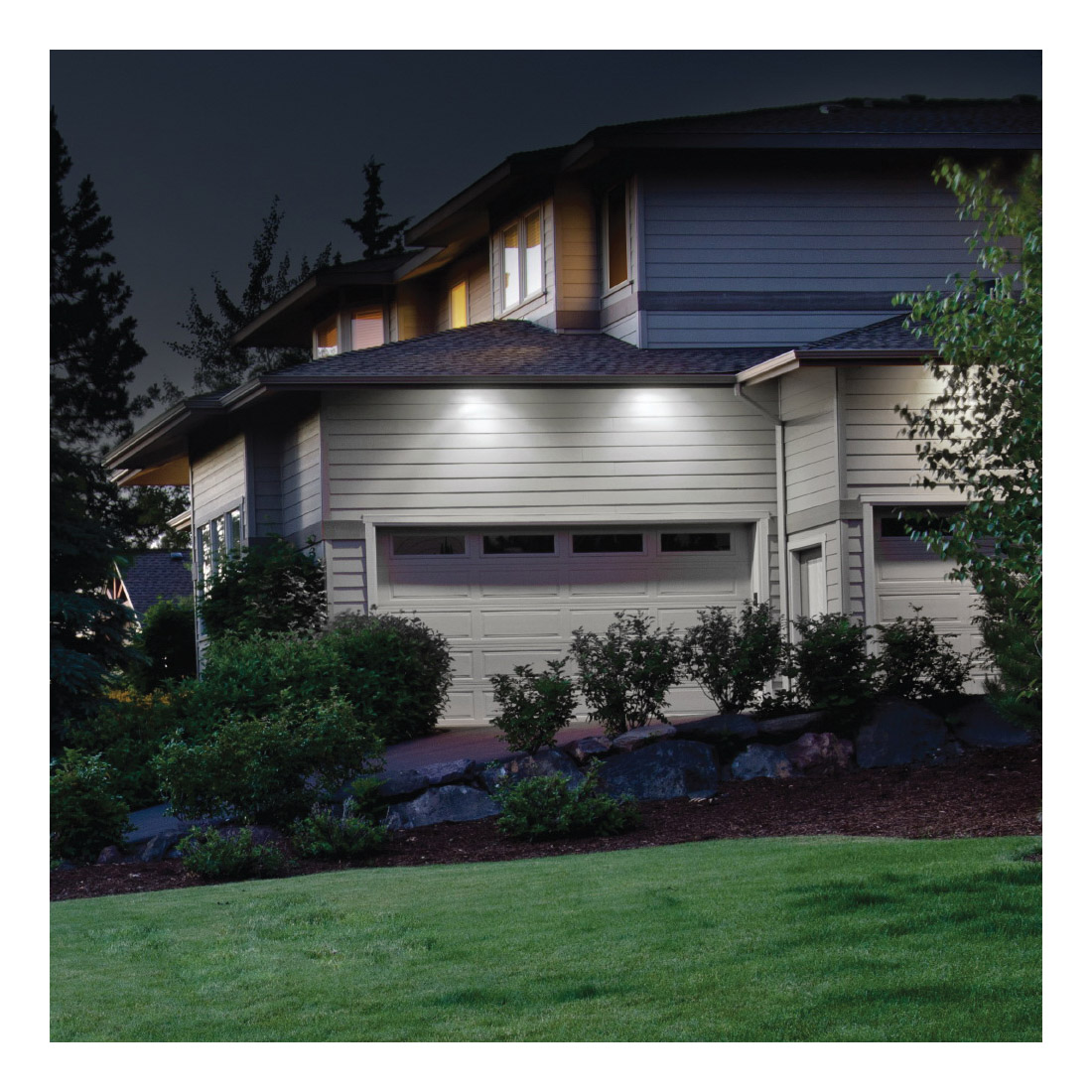 Feit Electric S9DFL/850/DD/BZ/V1 Dual-Head Flood Light, 120 V, 2-Lamp, LED Lamp, Daylight Light, 2000 Lumens - 3