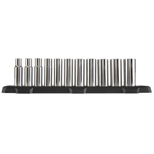 Craftsman CMMT12048 Series Socket Set, Includes: 12 Point Deep Sockets, Chrome Vanadium Steel, Chrome Polished - 3