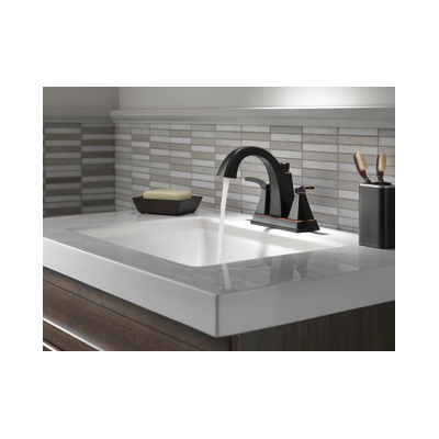 Delta Flynn Series 25768LF-OB Centerset Bathroom Faucet, 1.2 gpm, 2-Handle, 3-Faucet Hole, Oil Rubbed Bronze - 2