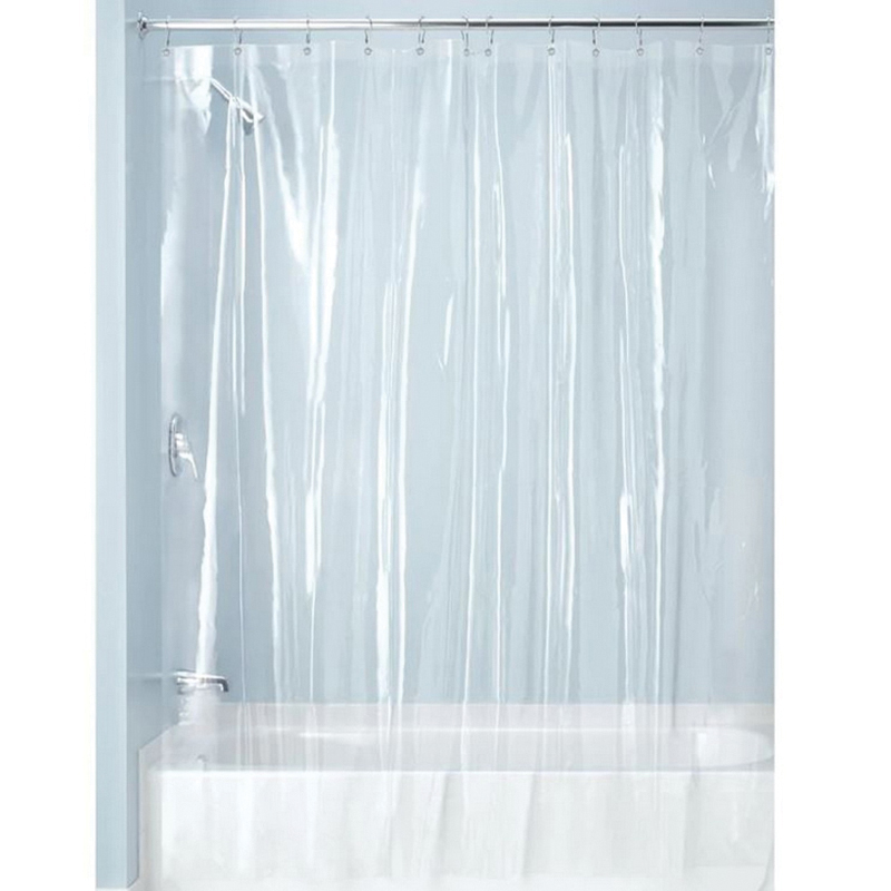 iDESIGN 14757 Shower Curtain Liner, 72 in L, 72 in W, EVA/Plastic, Clear - 2