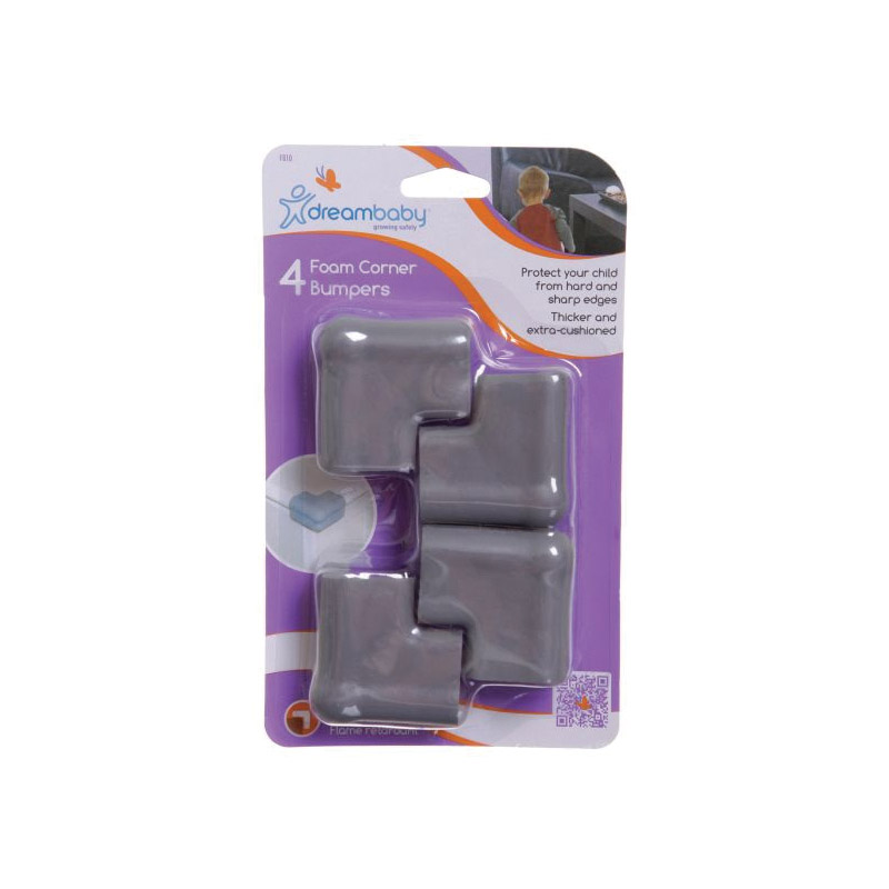 Dreambaby L1302 Corner Cushion, Foam, Gray - 2