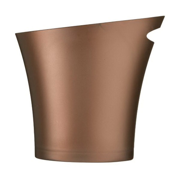 umbra 082610-125 Skinny Trash Can, 2 gal Capacity, Polypropylene, Bronze - 3