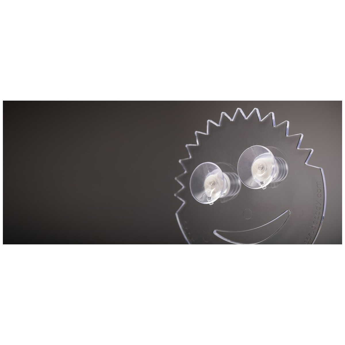 Scrub Daddy Daddy Caddy Series DCDDY12CT Sponge Holder, Polymer Foam, Clear - 2
