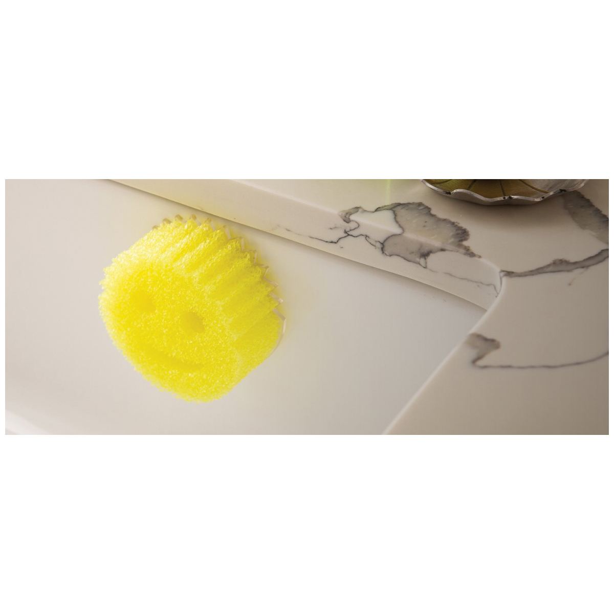 Scrub Daddy Daddy Caddy Series DCDDY12CT Sponge Holder, Polymer Foam, Clear - 4