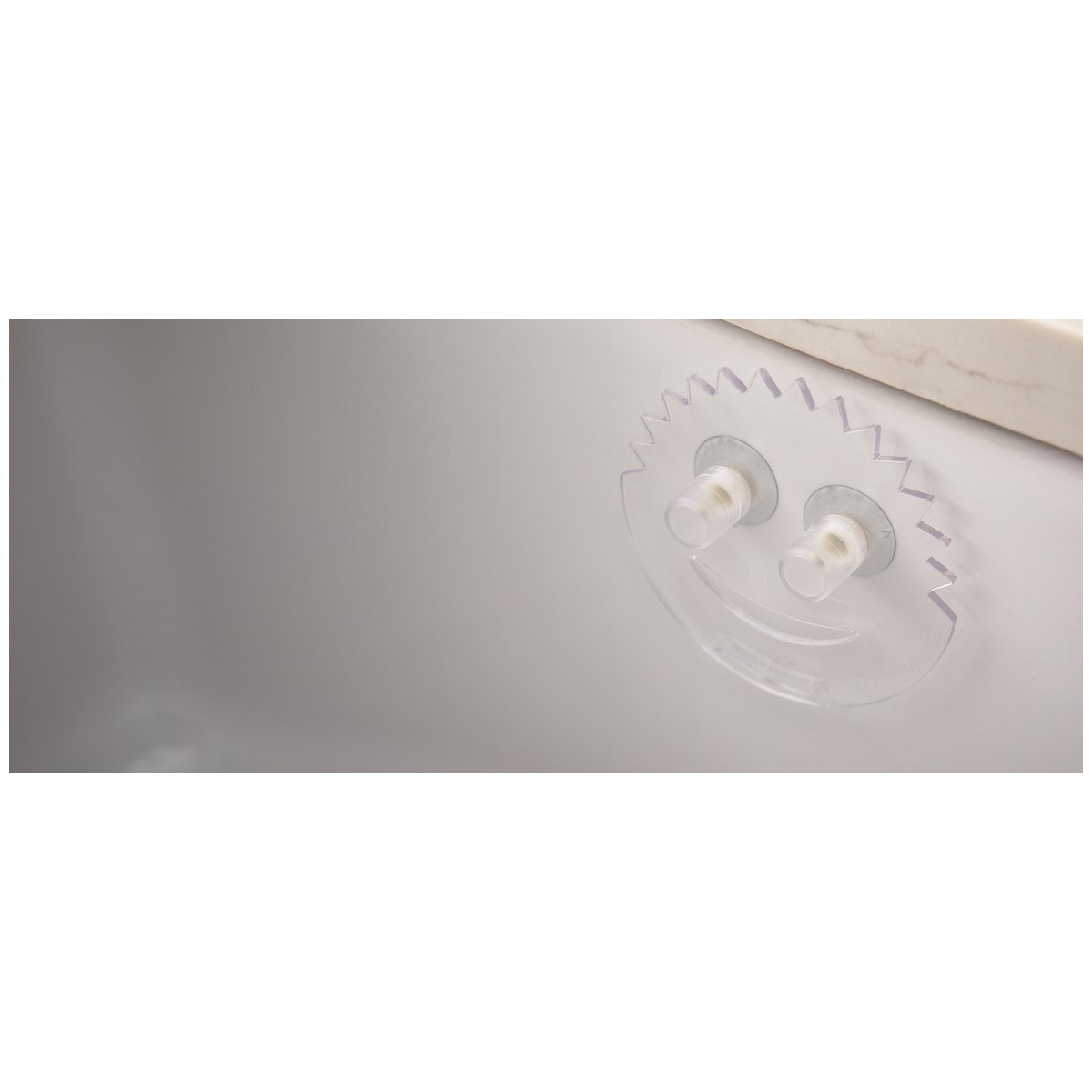 Scrub Daddy Daddy Caddy Series DCDDY12CT Sponge Holder, Polymer Foam, Clear - 5