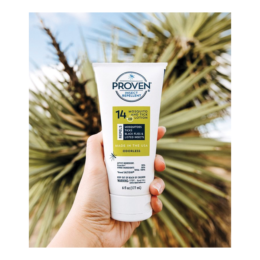 Proven 43630 Mosquito and Tick Lotion, 6 oz, Liquid, Odorless - 3