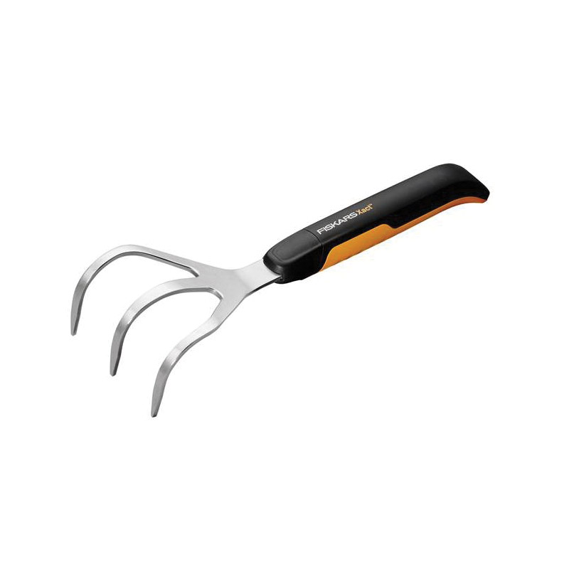 Fiskars 315510-1001 Cultivator, 3.2 in W, 12.71 in L, Rubber Handle - 2