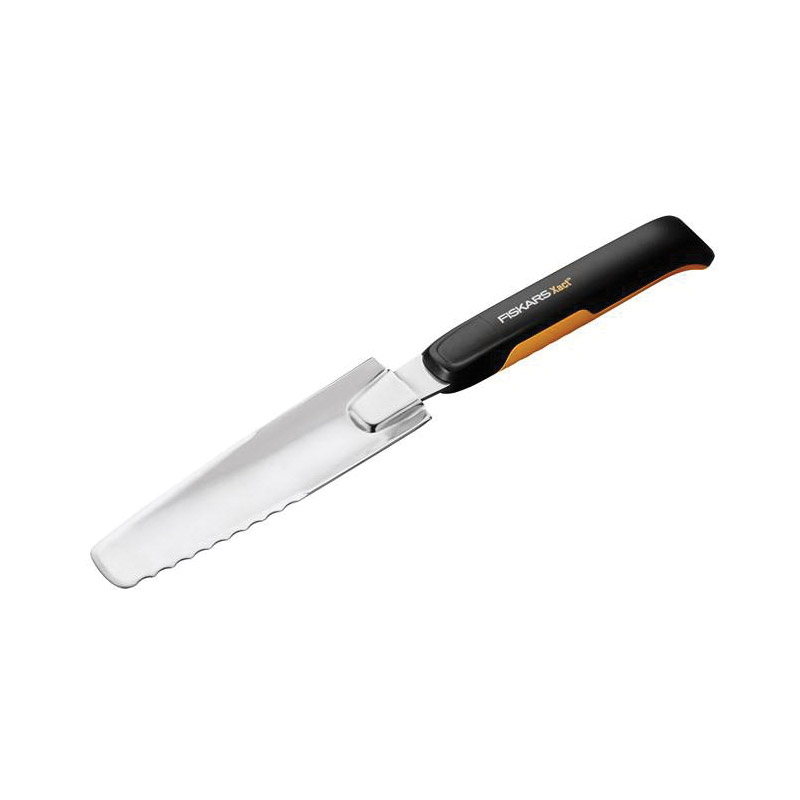 Fiskars 315540-1001 Weeder, 1.69 in W Blade, Stainless Steel Blade, Rubber Handle - 2
