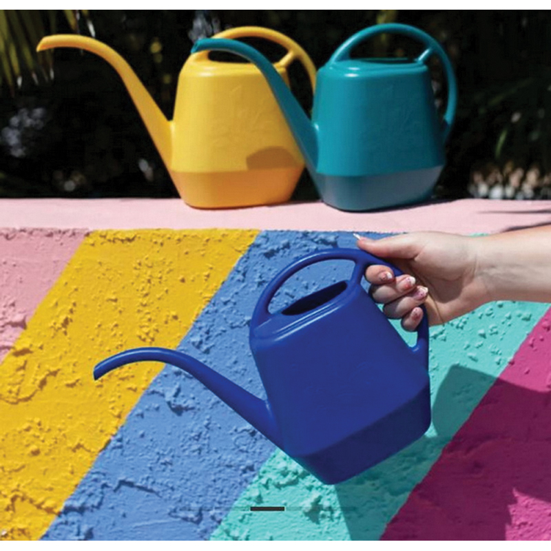 Bloem AW21-23 Watering Can, 56 oz Can, Long Stem Spout, Plastic Resin, Earthly Yellow - 3