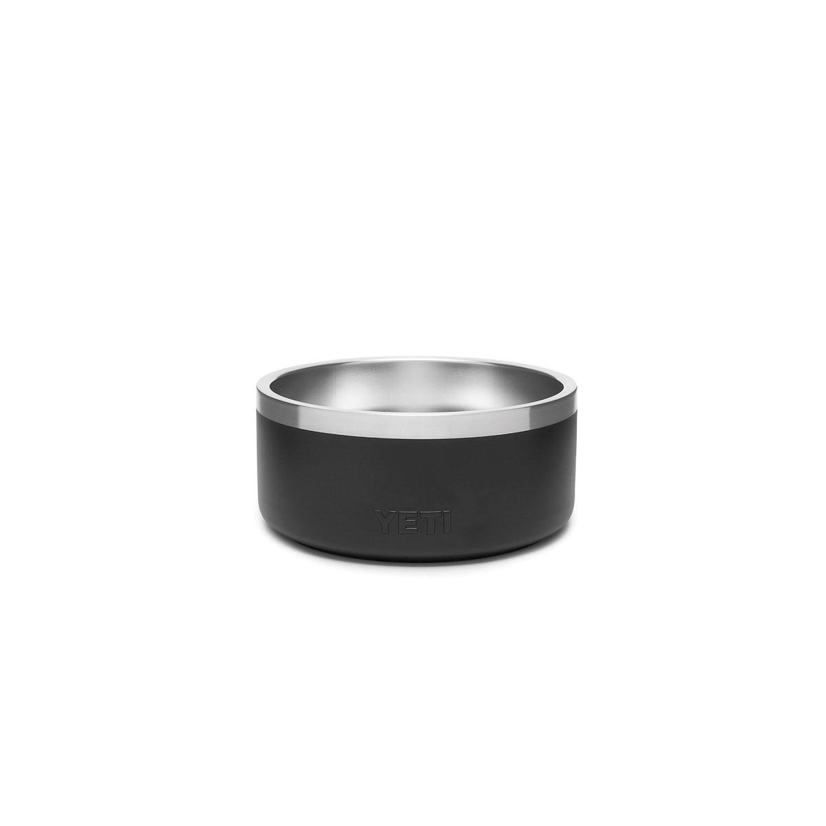 Yeti Boomer Series 21071500013 Dog Bowl, 6-4/5 in Dia, 4 Cups Volume, Stainless Steel, Black - 2