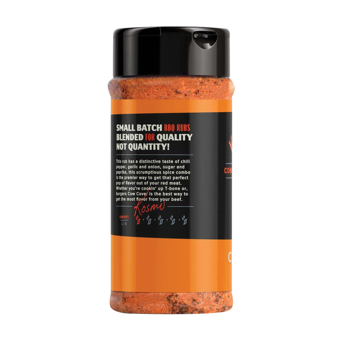 Kosmos Q Rub-CC-SHK Rub, Cow Cover, 10.5 oz - 3