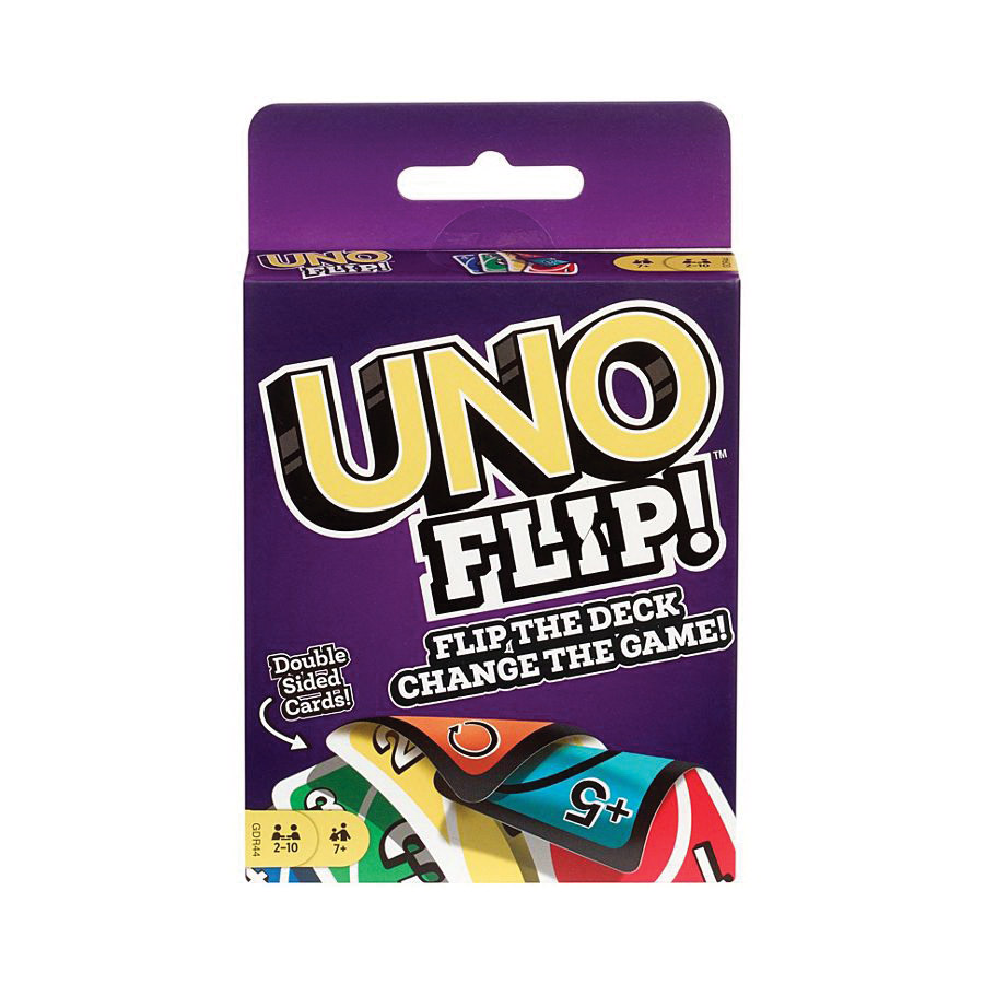 Mattel Games GDR44 UNO Flip Game, 7 years and Up - 2