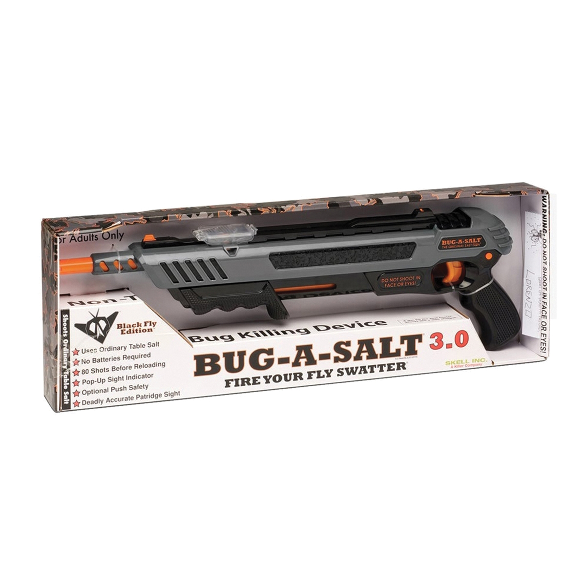 Bug-A-Salt BS63-SG Insect Pump Salt Shotgun, Plastic, Black/Gray - 5