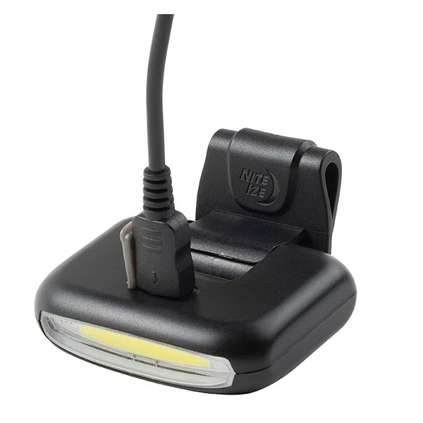 Nite Ize Radiant Series R170RC-01-R7 Cliplight, Rechargeable, 170 Lumens Lumens, 2 hr Run Time, Black - 2