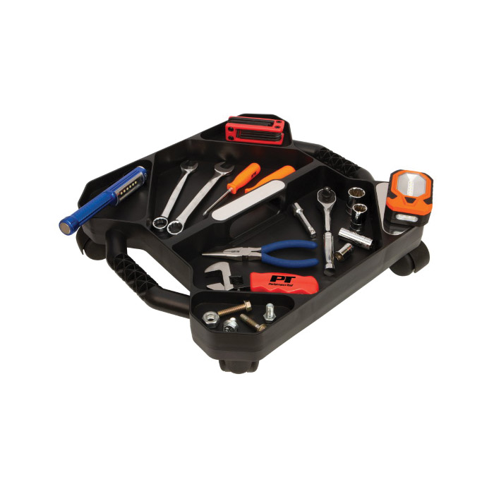 Performance Tool W85032 Rolling Tool Caddy, 100 lb Capacity, Steel, 17.13 in L, 15-3/4 in W - 2