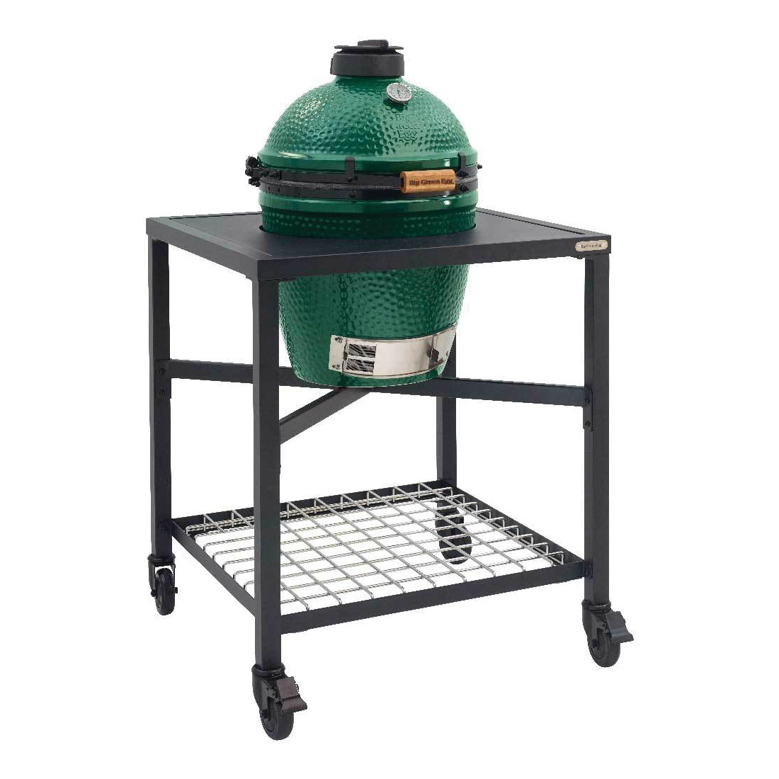 Big Green Egg 126467 Grill Cover, 10 in W, 3-1/2 in D, 13 in H, Fabric, Black - 4