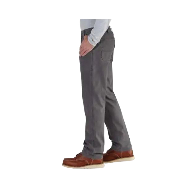Carhartt 102291-30632 40A Rigby Dungaree Pants, 40 in Waist, 32 in L Inseam, Peat, Relaxed Fit, Stretchable - 4
