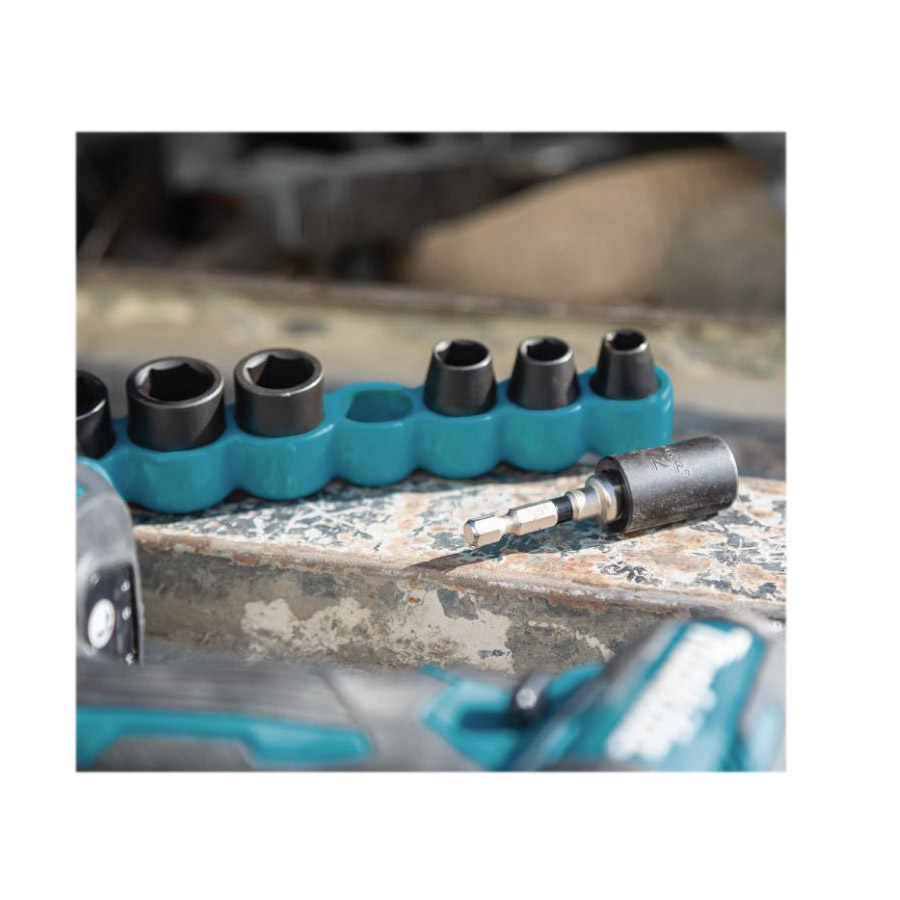 Makita Impact XPS Series E-01672 Impact Socket Set, Alloy Steel, Black Oxide - 2