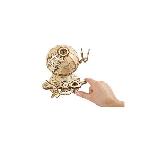 Ugear UTG0068 Globus Puzzle, 14 years and Up, Wood, 184-Piece - 3