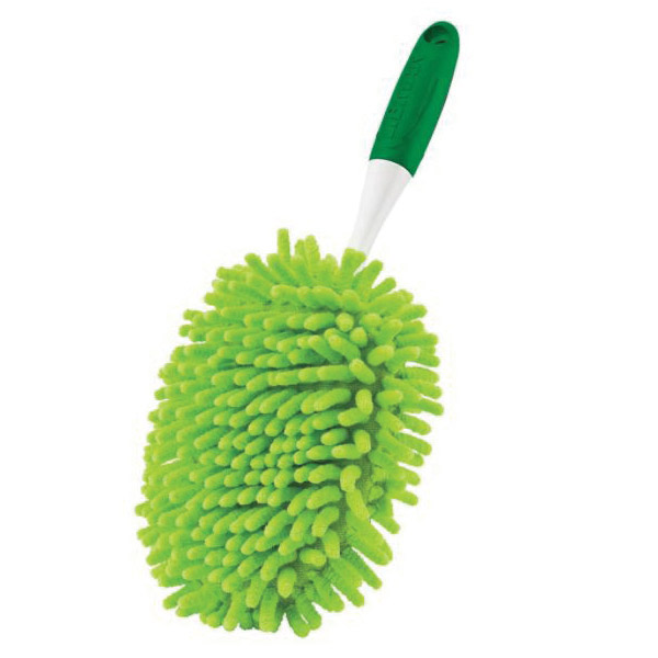 Libman 92 Duster with Pledge, 5 in Head, Microfiber Head, Plastic Handle, Green - 2